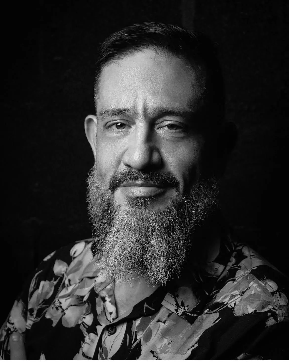 Luciano Subirá em retrato preto e branco